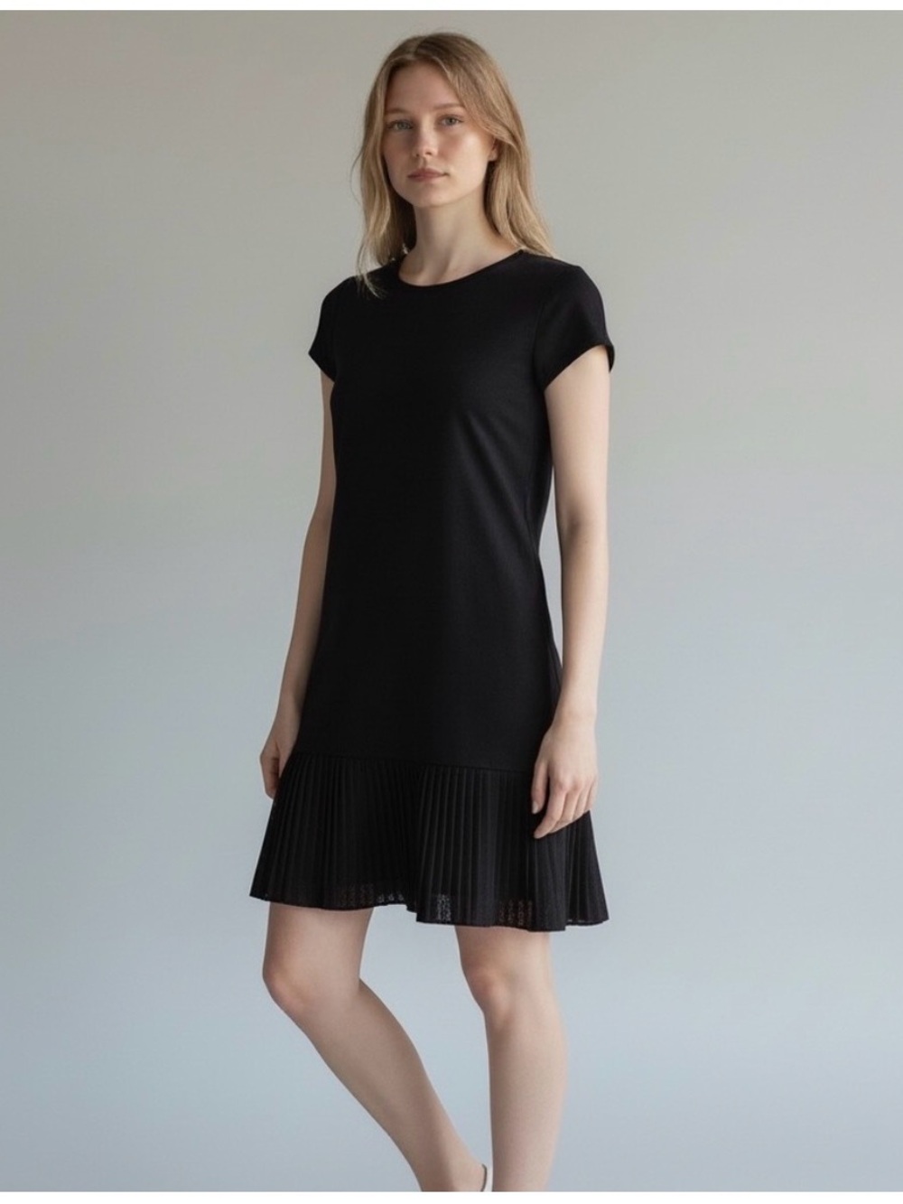 Michael Kohrs pleated mini dress